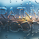 Raindrops Logo Reveal - VideoHive Item for Sale