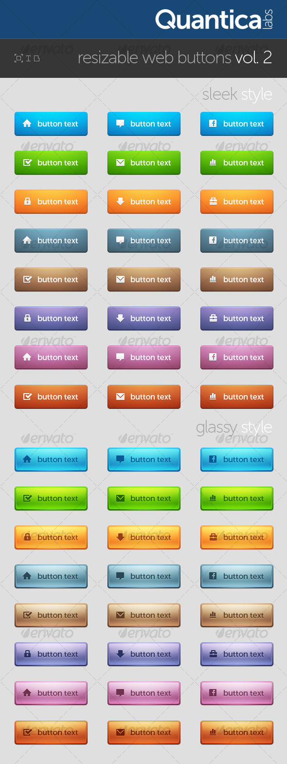 Resizable Web Buttons #2