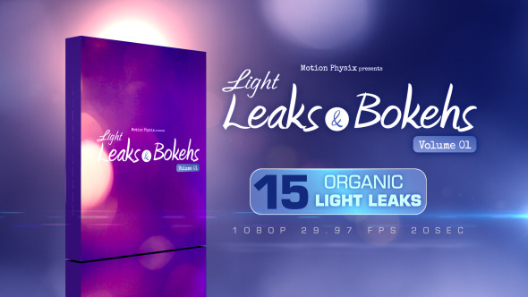 Light Leaks and Bokehs Vol 1