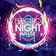 Electro Night Party Flyer Template Vol. 2 - GraphicRiver Item for Sale