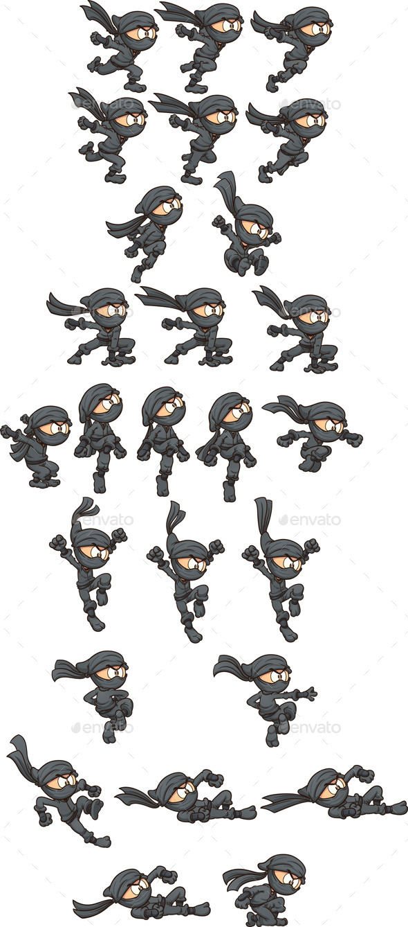 Ninja Sprites