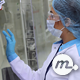 Woman Controls Machine at Modern Drug Factory - VideoHive Item for Sale