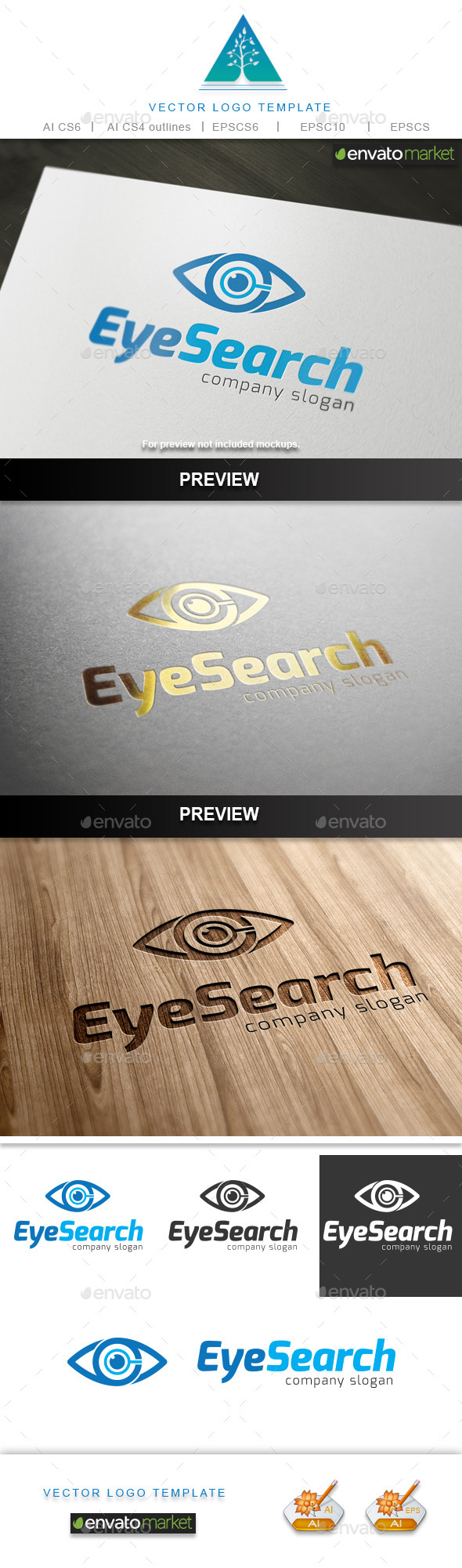 Eye Search Logo