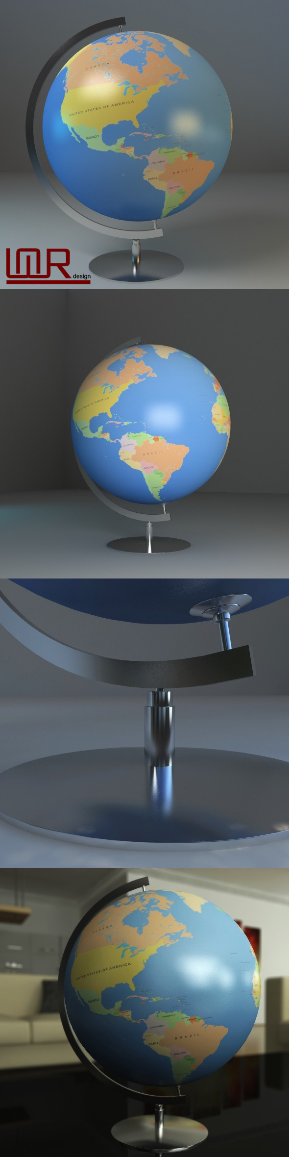 Earth Globe (World Map)