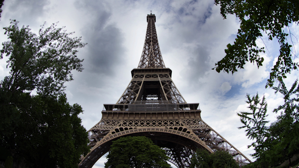 The Eiffel Tower In Paris France 1