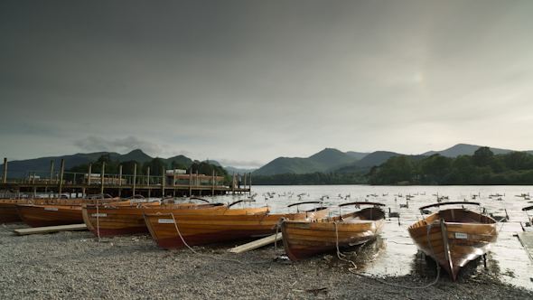 Keswick Boats Lake District England