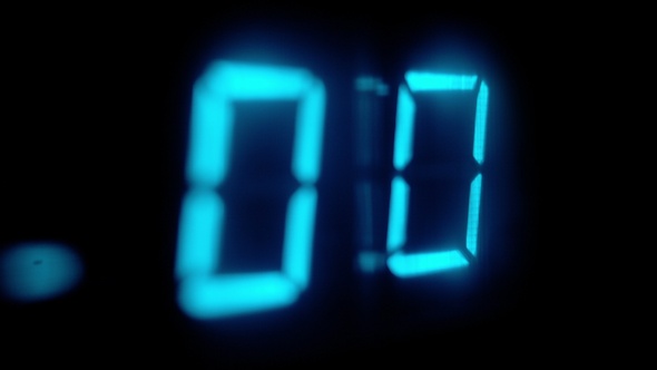 Led Time Clock Counter 2