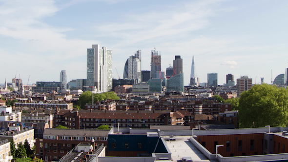 London Skyline Financial Center Business England