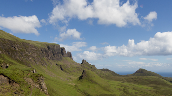 Quiraing Isle Of Skye Scotland Mountains 2