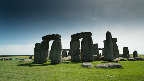 Stone Henge England Tourism Monolith Stones 1