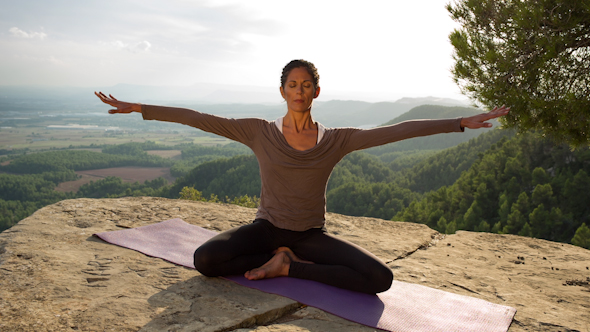 Yoga Teacher, Amazing Location, Mountain Clifftop 3