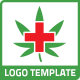 Medical Marijuana Cannabis Logo - GraphicRiver Item for Sale