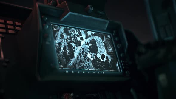 Military Forces Launch Missile Attack On Enemy Tank During Armed Conflict alt