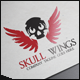Skull Wings Logo - GraphicRiver Item for Sale