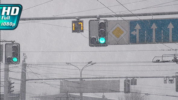 Urban Intersection and Blizzard alt