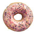 Isolated Pastel Pink Donut - PhotoDune Item for Sale