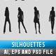 Fashion Girls Silhouettes 02 - GraphicRiver Item for Sale