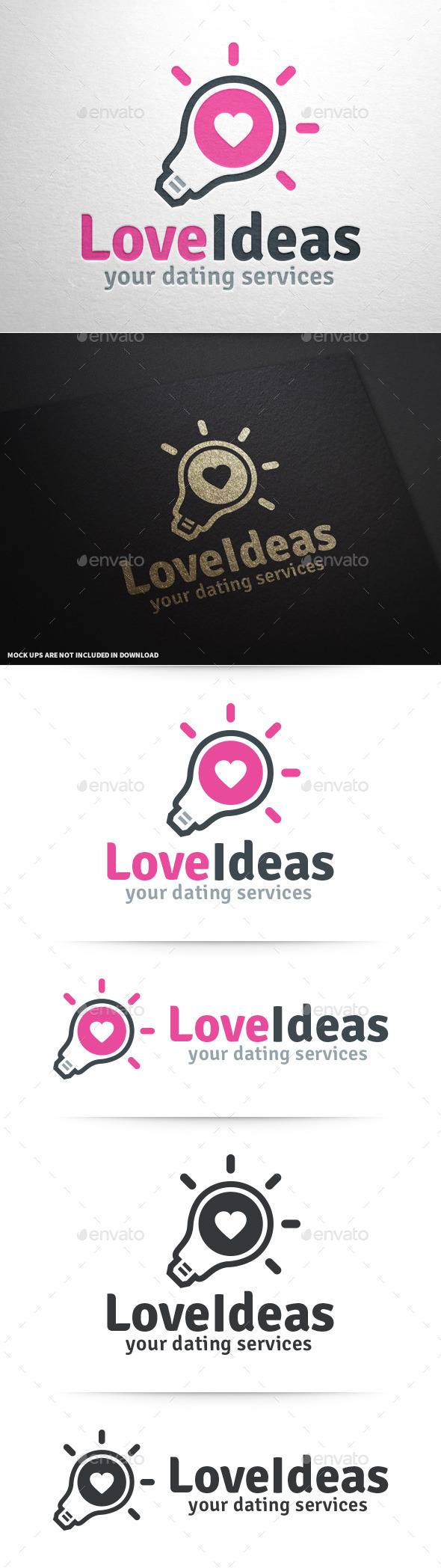 Love Ideas Logo Template