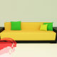 3D Sofa - 3DOcean Item for Sale