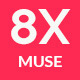 8X - Creative Multi-Purpose Muse Template - ThemeForest Item for Sale