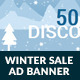 Winter Sale HTML5 Ad Banner - CodeCanyon Item for Sale