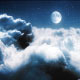 Clouds in a Night Sky - VideoHive Item for Sale