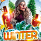Winter Theme Party - Flyer PSD Template - GraphicRiver Item for Sale