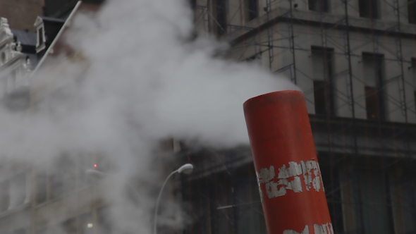 Smoke Chimney Manhattan Nyc Subway, New York 1