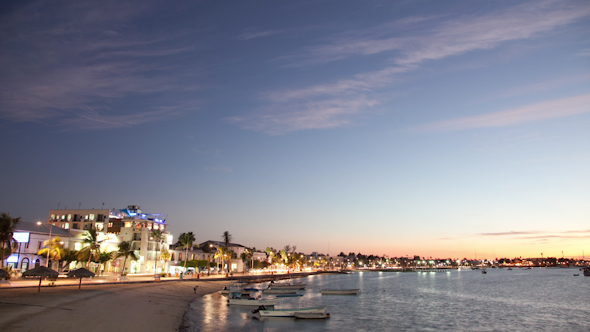 Sunset Coastline La Paz Baja California Sur 1