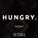 Hungry - A One-Page HTML Restaurant Template - ThemeForest Item for Sale