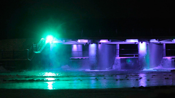 Illuminated Waterworks