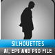 Mix Peoples Silhouettes 02 - GraphicRiver Item for Sale