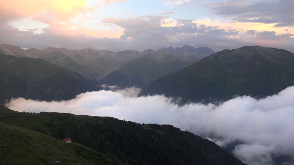 Spectacular Landscape Above the Clouds 4