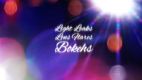 LightLeaks Flares and Bokeh Pack