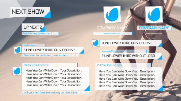 20 Minimal Lower Thirds