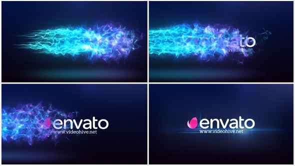 Particle Flow Logo Reveal