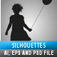 Mix Peoples Silhouettes 04 - GraphicRiver Item for Sale