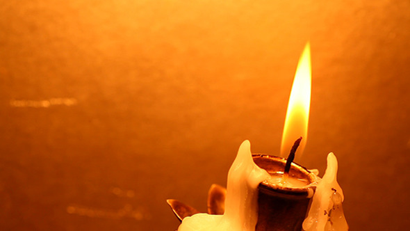 Candle Light With Flame 284
