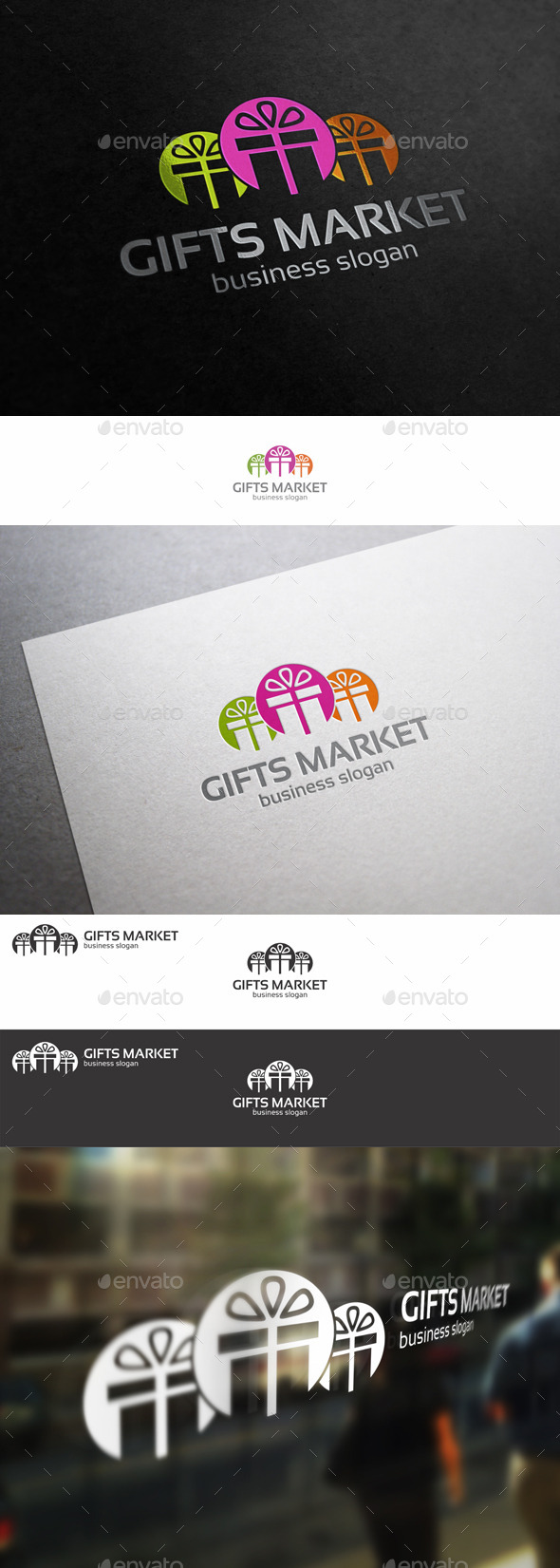 Gifts Shop Market Logo