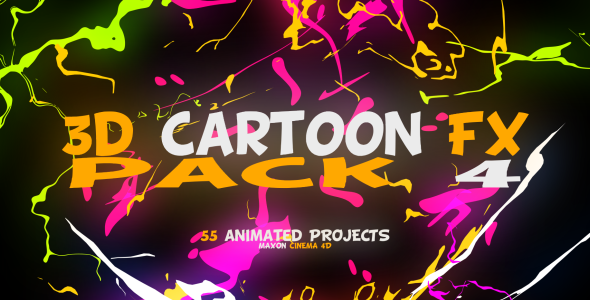 3D Cartoon FX Pack 4