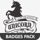 Fantasy Vector Badges Pack - GraphicRiver Item for Sale