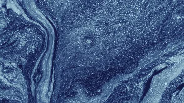 Liquid Paint Texture Blue Glitter alt