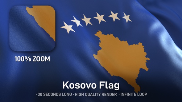 Kosovo Flag