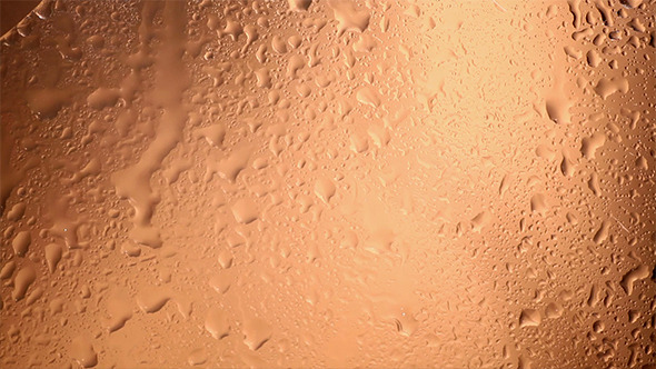 Water Drops Splatter On Glass 301