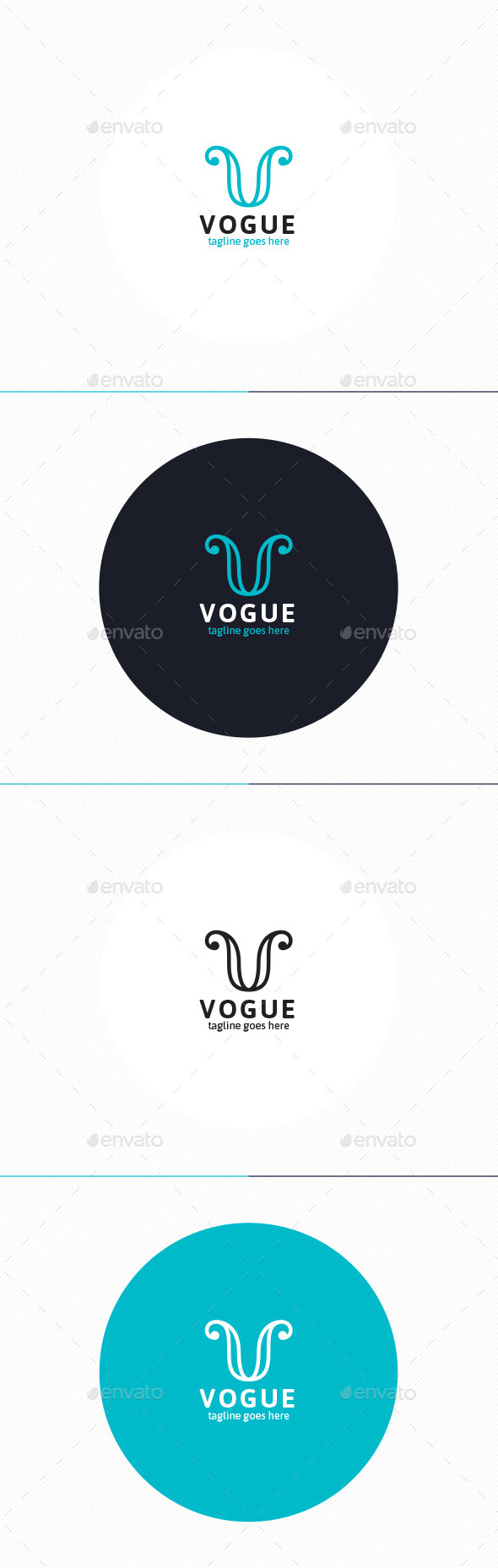 Vogue Logo • Letter V