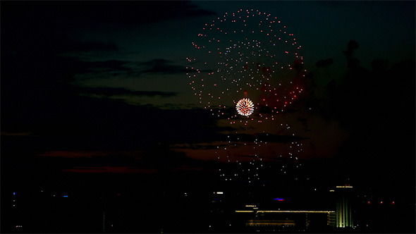 Evening Fireworks