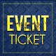 Mardi Gras multipurpose event ticket - GraphicRiver Item for Sale