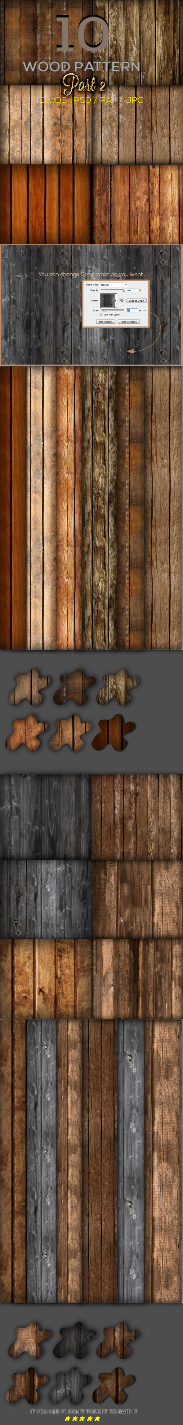 10 Wood Pattern Part 2