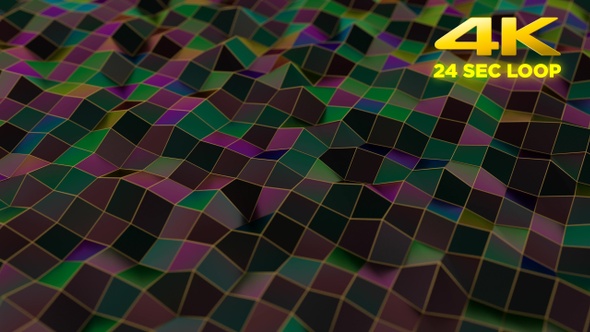 Abstract Background Low Poly