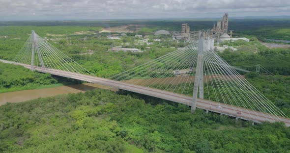 The Mauricio Báez Bridge is a more modern bridge in the Dominican Republic
